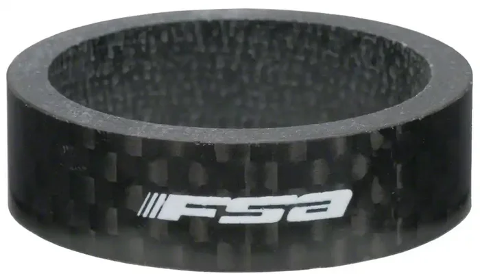 FSA Carbon Headset Spacer 1-1/8″ x 10mm with Logo
