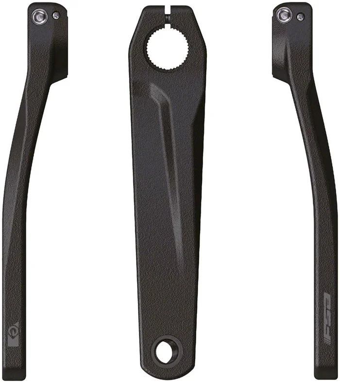 FSA CK-752 Shimano STEPS Ebike Crank Arm Set – 160mm Hollowtech II BLK