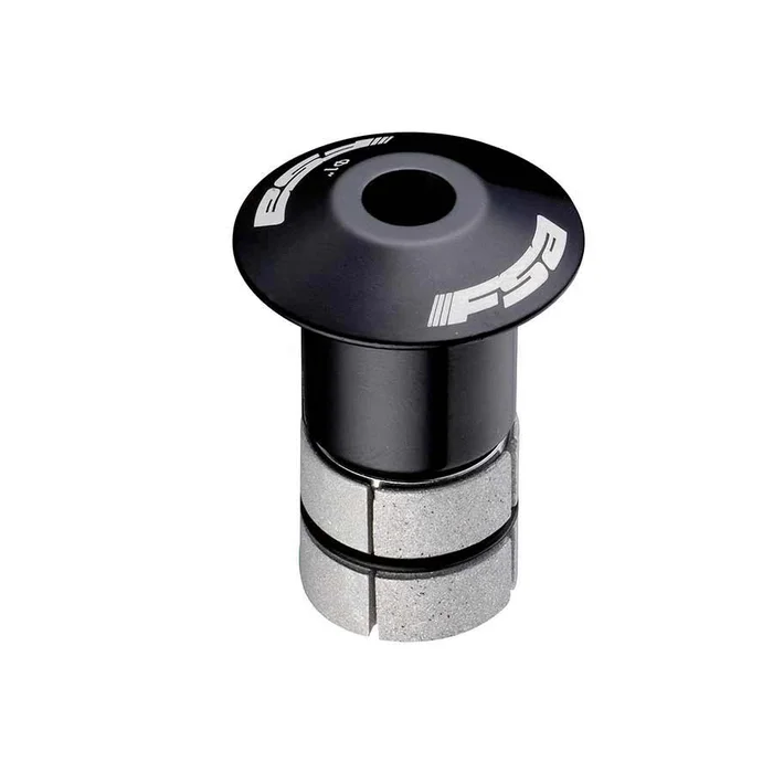 FSA Compressor 1-1/8″ Black Expander Plug and Top Cap
