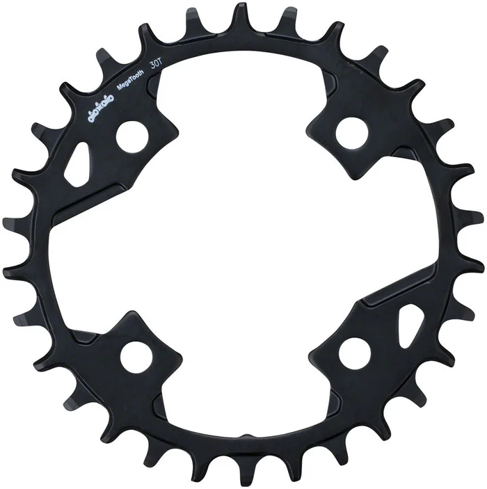 FSA Gamma Pro Mega Tooth Chainring – 30t 82 BCD Aluminum 1 x 11 BLK