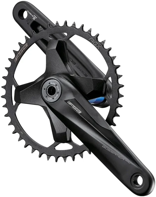 FSA Gossamer Pro AGX+ Modular Crankset, 44T, 172.5mm, N11