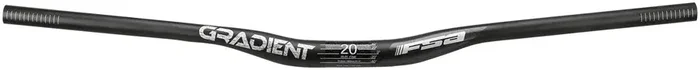 FSA Gradient Carbon Riser Handlebar, 31.8 x 800mm, 20mm Rise