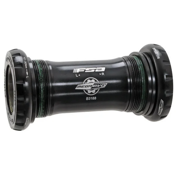 FSA MegaEvo Steel Mountain Bottom Bracket 392EVO cranks 68/73mm English Threading