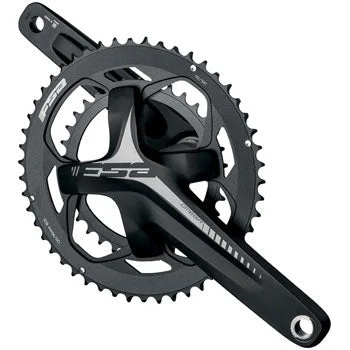 FSA Omega AGX Crankset – 175mm 10/11-Speed 30/46T 120/90mm BCD 386 EVO Spindle Interface BLK