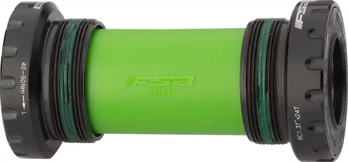 FSA Road Stainless Steel MegaExo Cartridge Bearings BSA (English) Bottom Bracket