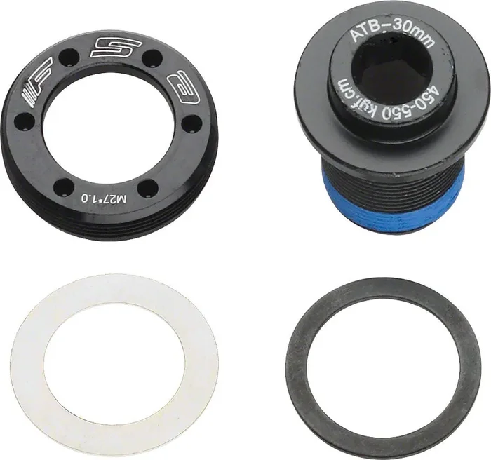 FSA Self-Extracting Left Crank Arm Bolt for Mega Exo ATB Cranks M18 x 30mm