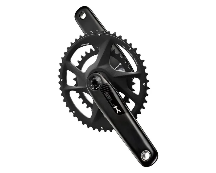 FSA SL-K 2x Modular Carbon Crankset (Black) (For Shimano HG+ 12-Speed) (175mm) (50/40T) (30mm 386EVO Spindle)