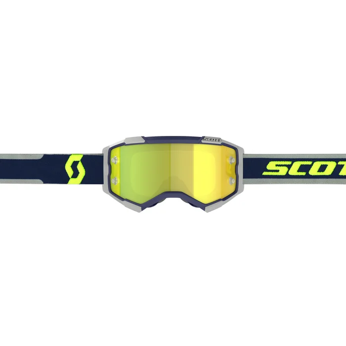 Fury Goggle Blue/Grey Yellow Chrome Works Lens