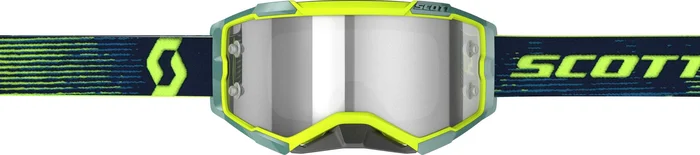 Fury Goggle Ls Neon Ylw/Blue Light Sensitive Grey Works