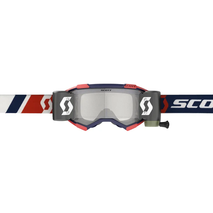 Fury Goggle Wfs Red/Blue Clear Works Lens