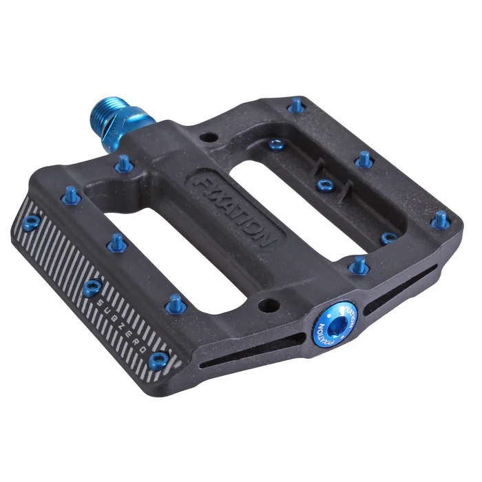 Fyxation Mesa MP Subzero Pedals – Platform Composite/Plastic 9/16″ BLK/Blue