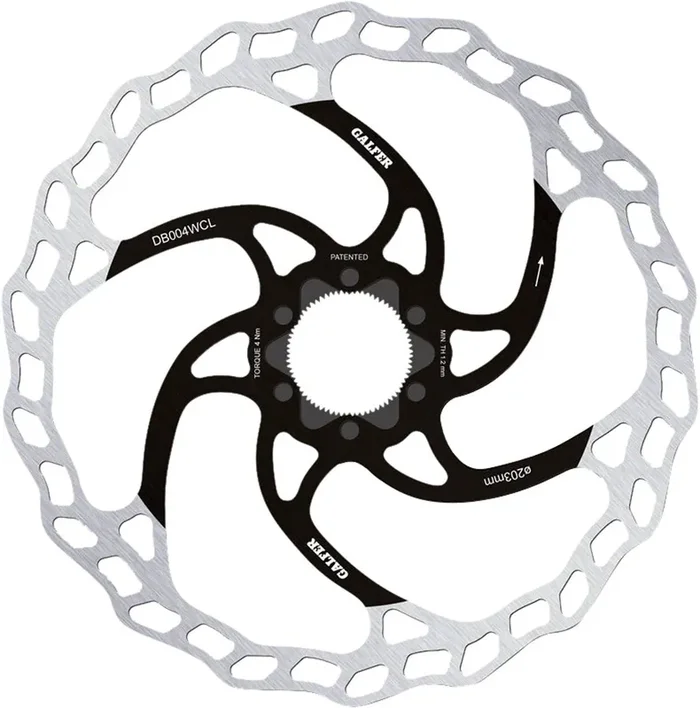 Galfer MTB Disc Brake Rotor – 203mm, Centerlock, 1.8mm