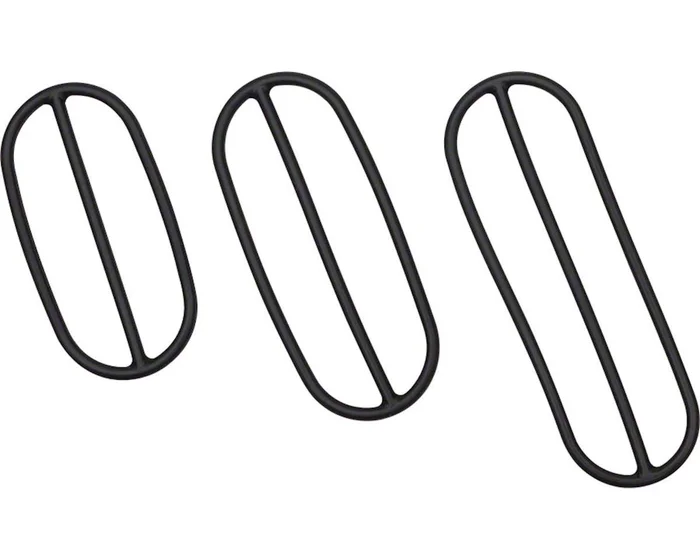 Garmin Speed & Cadence Sensor Replacement Bands (Black)