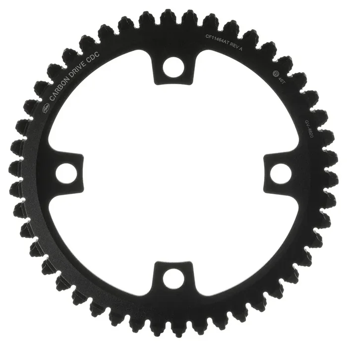 Gates Carbon Drive Belt Drive CDC Front Sprocket, 104BCD, 46t