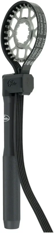 Gates Carbon Drive Rear Sprocket Removal Tool Works Like a Chain Whip Tool