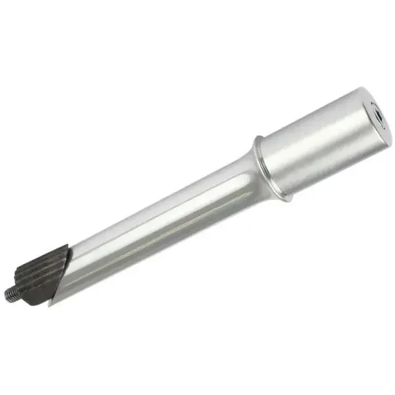 Genetic Stem Riser, 1″ Quill to 1-1/8″ Threadless, Silver