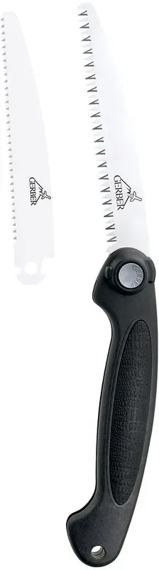 Gerber Exchange-a-blade Saw with 2 Blades – Versatile Cutting Tool for Outdoor Adventures