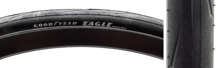 Goodyear Eagle 700×28 Tubeless TPI 85 Bk/Blk GR.010.28.622.V103.R