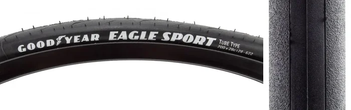 Goodyear Eagle Sport 700×28 Fold TPI 110 Bk/Blk GR.013.28.622.V001.R