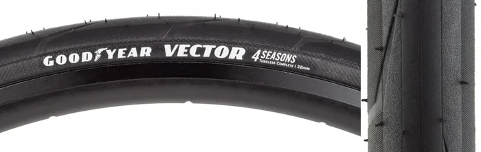 Goodyear Vector Four Seasons 700×32 Tubeless TPI 100 Bk/Blk GR.012.32.622.V003.R