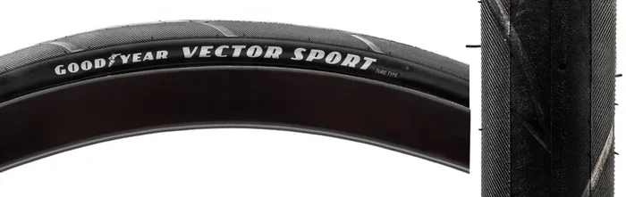 Goodyear Vector Sport 700×25 Fold TPI 120 Bk/Blk GR.018.25.622.V001.R