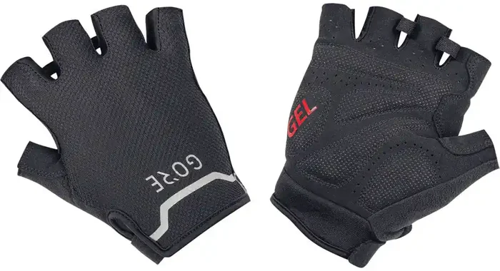 Gorewear C5 Short Gloves – Black, Short Finger, Small