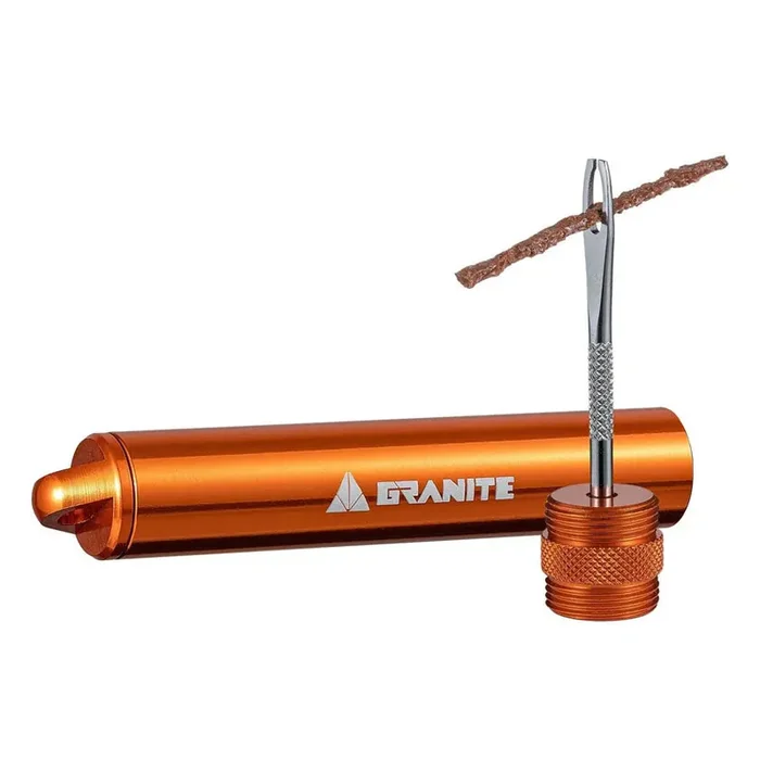 Granite-Design Suture Tire Plug Kit, Orange
