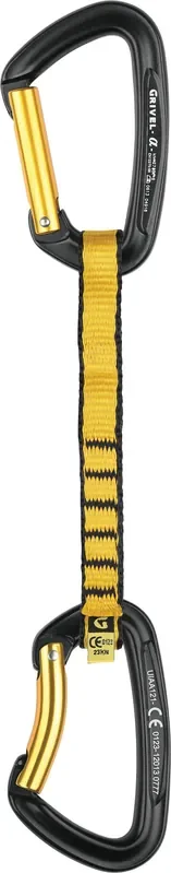 Grivel All-round Alpha Qd 16cm Quickdraw Set – Versatile Climbing Gear