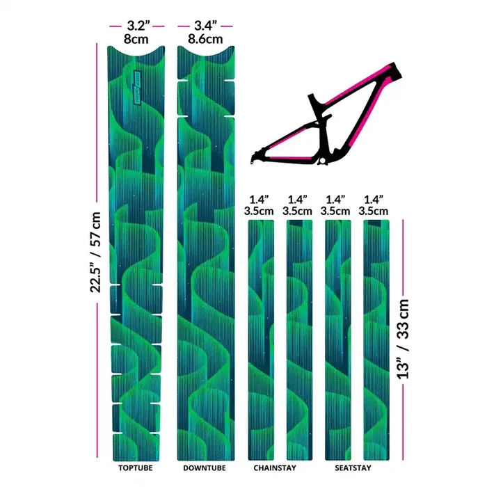 Ground Keeper Frame Keeper, Aurora Green Matte NLS