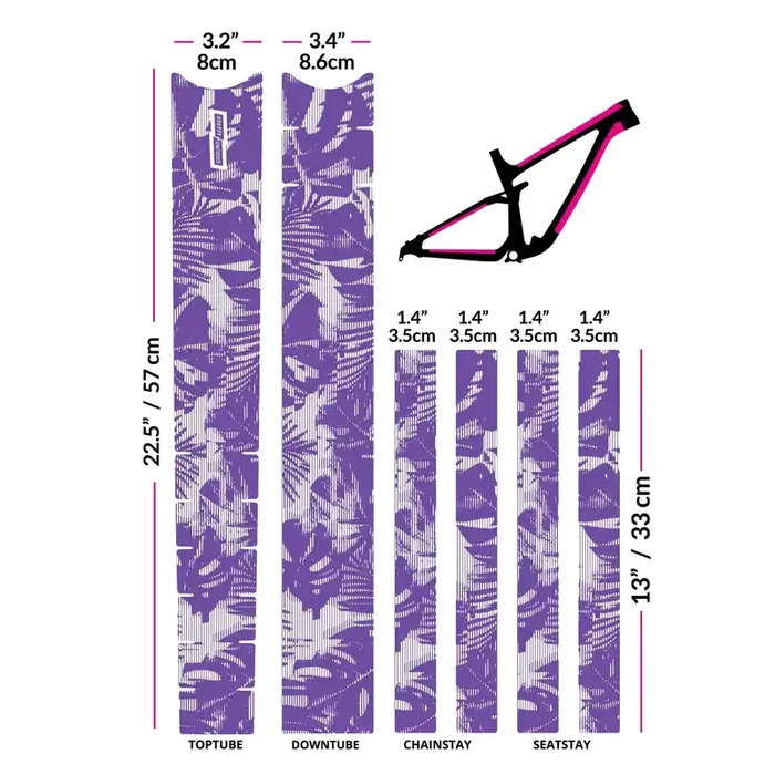 Ground Keeper Frame Keeper, Tropical Glitch Grape Glossy NLS