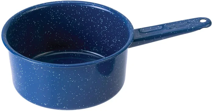 GSI Enamelware Blue 2 Qt Saucepan Classic Tableware Set for Stylish Dining