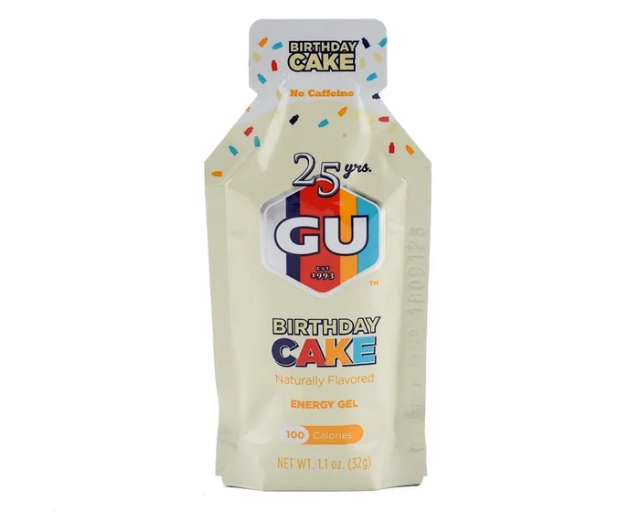 GU Energy Gel (Birthday Cake) (1 | 1.1oz Packet)