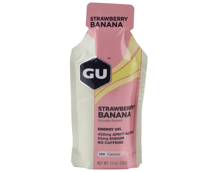 GU Energy Gel (Strawberry Banana) (1 | 1.1oz Packet)