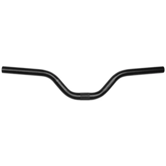 Gusset Wharf Urban Riser Bar, (25.4/31.8) 76mm/560mm – Black