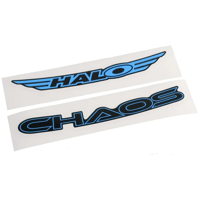 Halo Chaos Rim Decals – Vibrant Custom Wheel Stickers for Bike Rims, Lightweight Vinyl, Durable, Easy Install, Bike Styling, Wheel Accessories, Multiple Colors