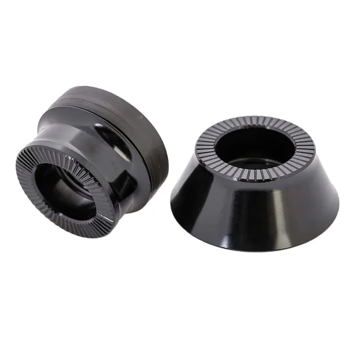 Halo DJD SupaDrive Endcaps (No Bolts), Black