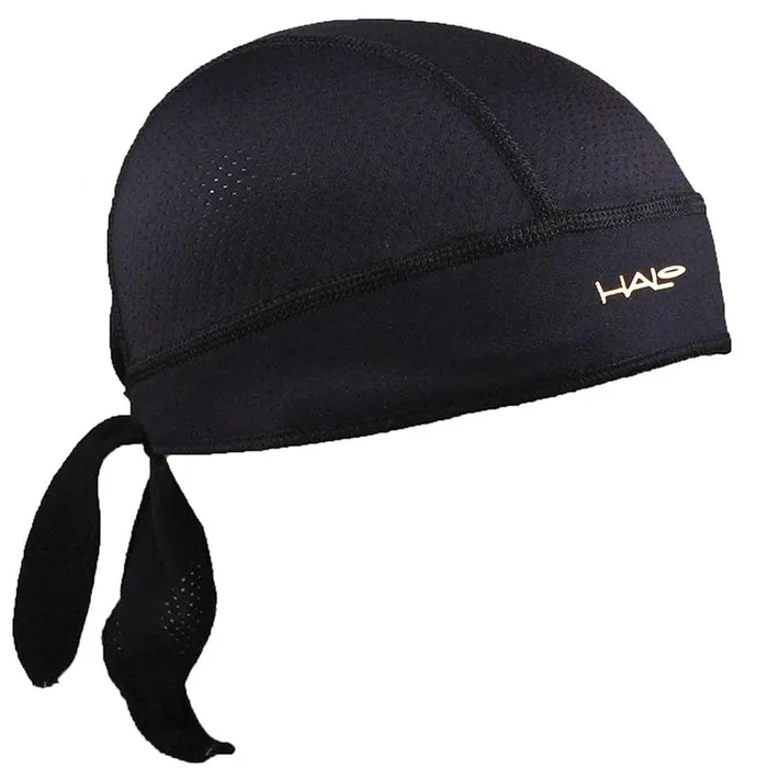Halo Protex Bandana Black Smooth, Comfortable Fit, Dryline Fabric