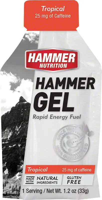 Hammer Gel Tropical, 24 Single Serving Packets