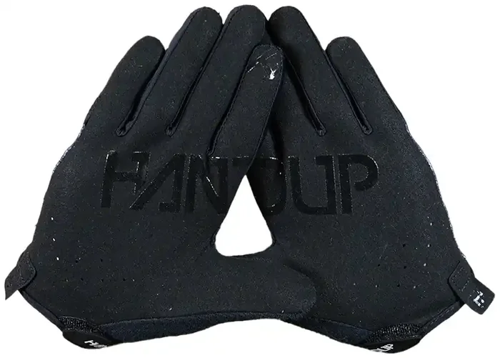 Handup Youth Gloves – Pure Black, Large