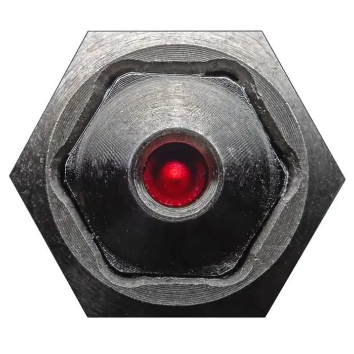 Hexlox Single Hexlox, Code B, 8mm, Black NLS