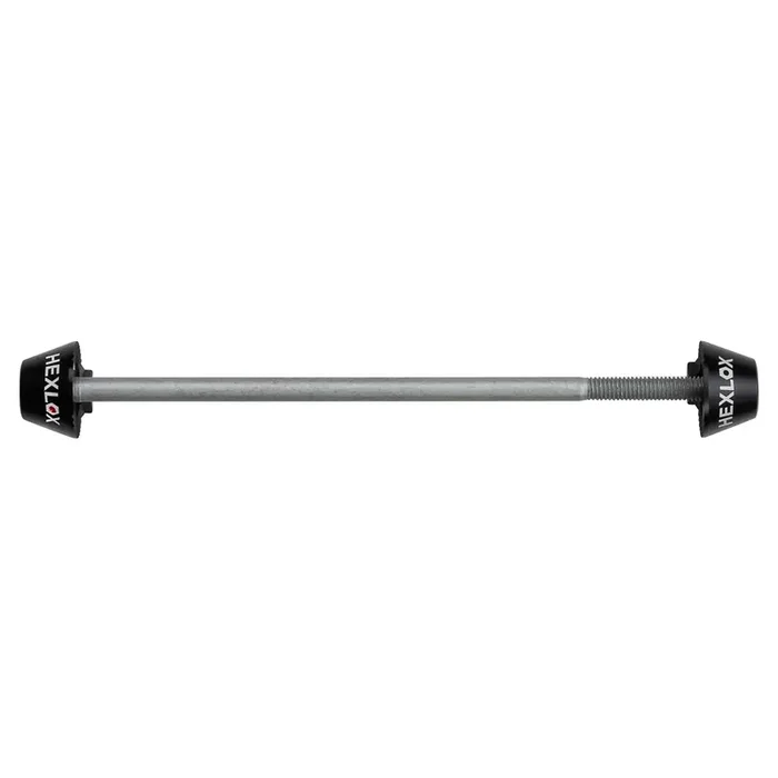 Hexlox Wheel Skewer, Road, Front, Black