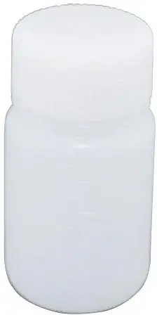 High-Density Polyethylene Storage Bottles 50ml & 100ml Wide Mouth Liquor, Spice, Snack Containers with Measurement Scales