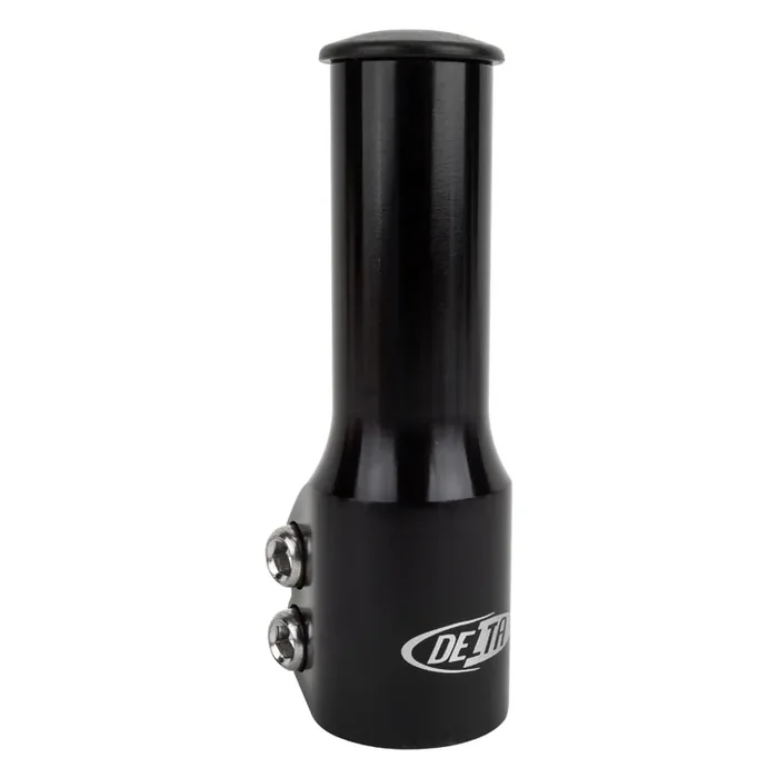 High-Performance Alloy 1-1/8″ Threadless Stem Risers with Polished Anodized Finish, 3.25″ Rise, Durable Construction & Compatible with Modern Bike Systems