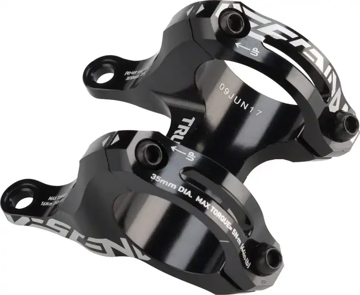 High-Performance Aluminum Bicycle Stems with Direct Mount, 35mm Clamp, 50mm Length, Shock-Resistant Design for Trail and Downhill Riding