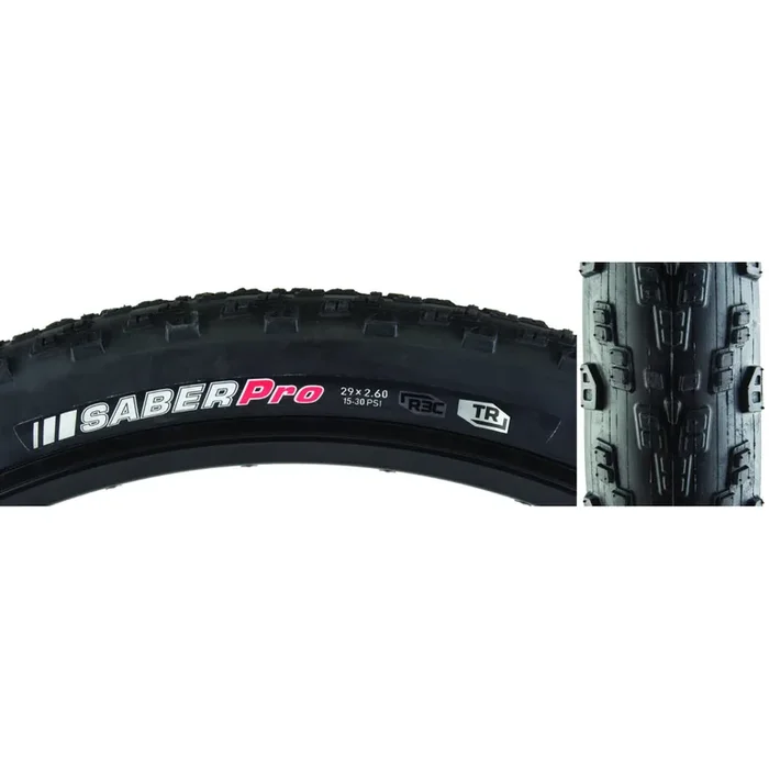 High-Performance Kenda Saber Pro Tubeless MTB Tires 29×2.4 & 2.6 with RS3 Rubber, Lightweight Design, and Advanced Sealant Compatibility