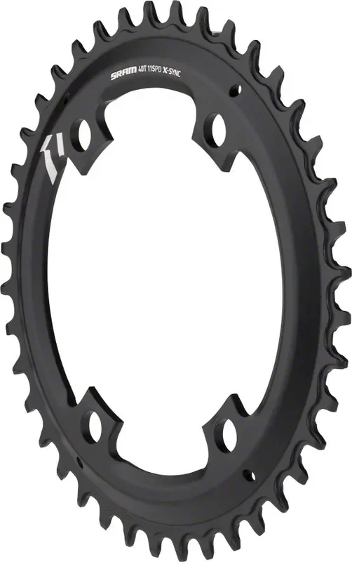 High-Performance SRAM X-Sync Chainring Collection CNC Aluminum, 10/11-Speed, Asymmetric BCD, Mud Clearance, Durable Cycling Components