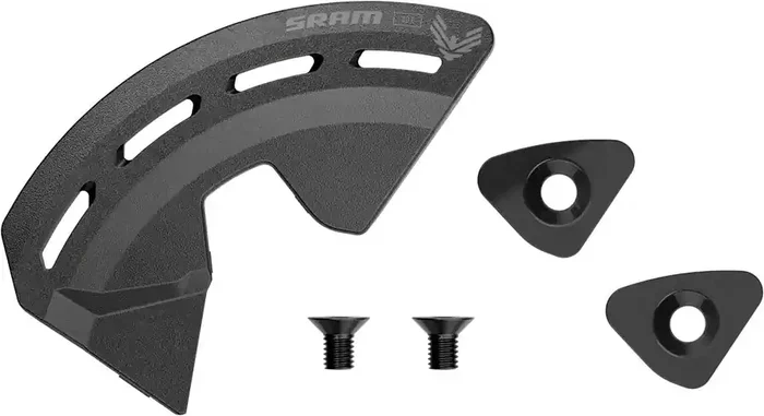 High-Performance SRAM X0 Eagle T-Type and D1 Impact Bash Guard Kits — Carbon Composite, Durable Chainring Protection for Mountain Biking