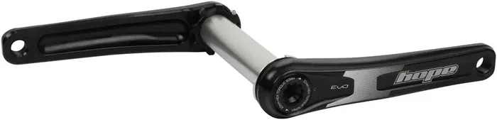 Hope Evo Fat Bike Crankset 170mm 9-Speed 30mm Spindle Aluminum Black