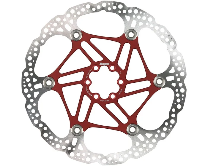 Hope Floating Disc Brake Rotor (Red) (6-Bolt) (220mm)