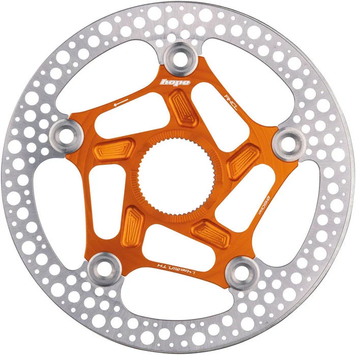 Hope RX Disc Rotor – 160mm Center-Lock Orange